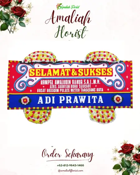 Papan Bunga Ucapan Selamat Randuharjo